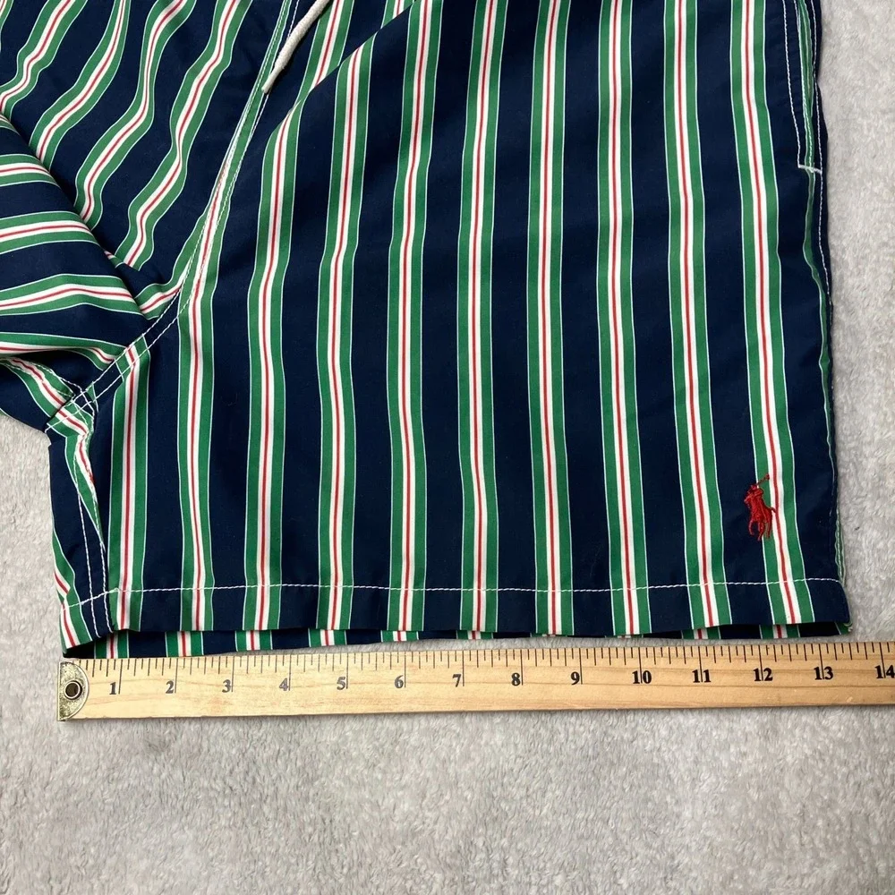 Vintage 80s 90s Polo Ralph Lauren Pony Swim Trunks 5